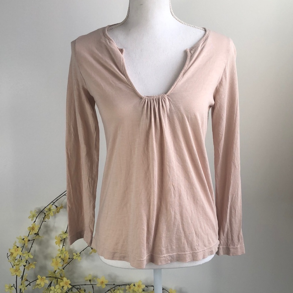 AG Adriano Goldschmied pink top